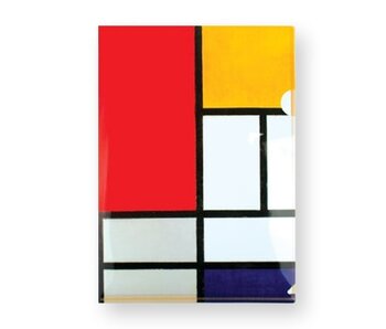 Porte-documents en plastique Mondrian format A4, Mondrian