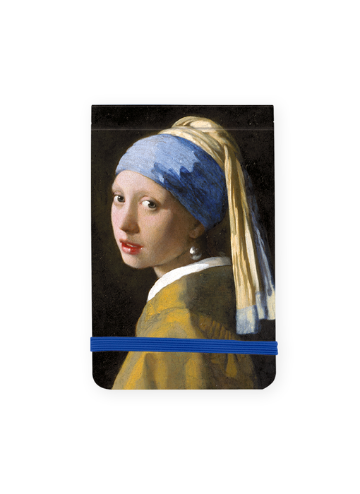 Pocket Note A7, Mädchen mit Perlenohrring, Vermeer