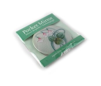 Pocket Mirror , Ø 80 mm, Art Nouveau