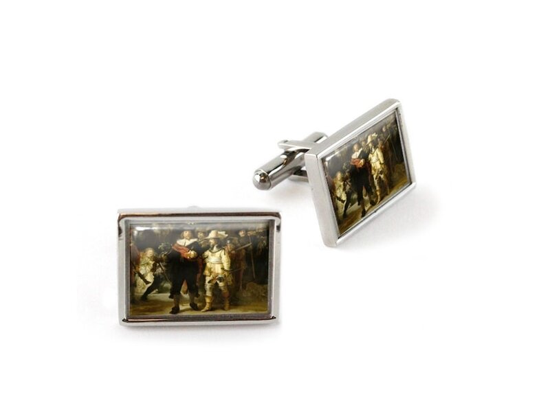 Cufflinks, Rijksmuseum, Nachtwacht, Rembrandt
