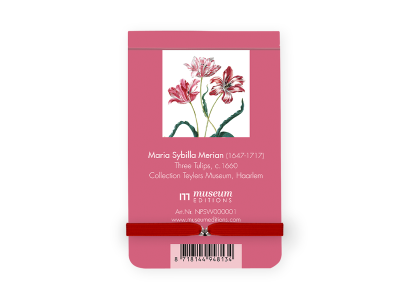 Pocket Note A7, Trois tulipes, Merian