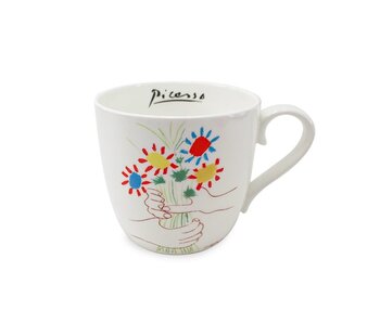 Tasse, Bouquet d'amitié, Picasso