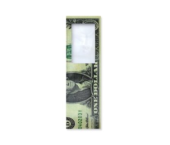 Marque-page avec loupe, 1 Dollar biljet