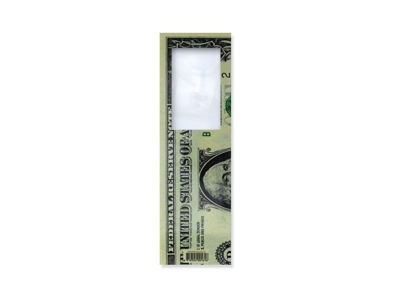 Marque-page avec loupe,1 Dollar