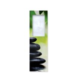Marcador con lupa, Pila de piedras zen
