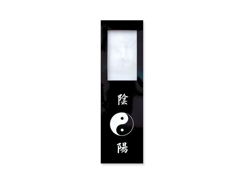 Boekenlegger met loep,  Yin Yang