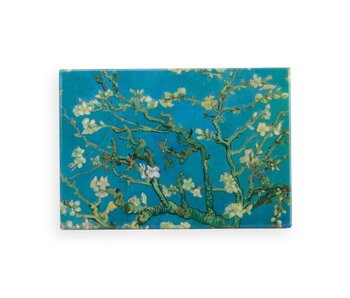 Imán de nevera, flor de almendro, Van Gogh