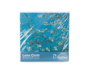 Chiffon à lunettes,  15 x 15 cm, Fleur d'amandier, Van Gogh