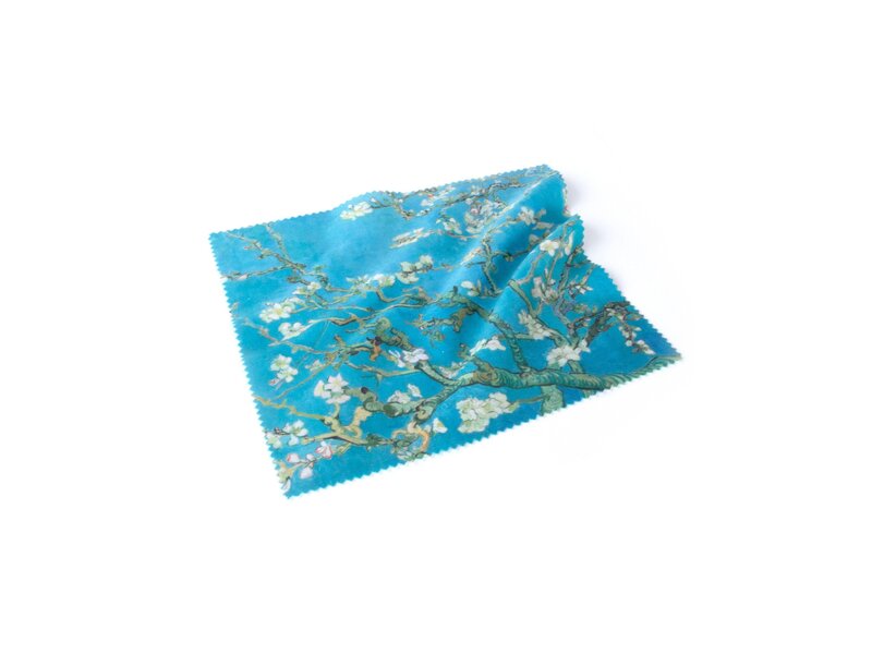 Lens cloth, 15 x 15 cm, Almond Blossom, Van Gogh