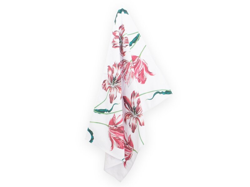 Geschirrtuch, drei Tulpen, Merian