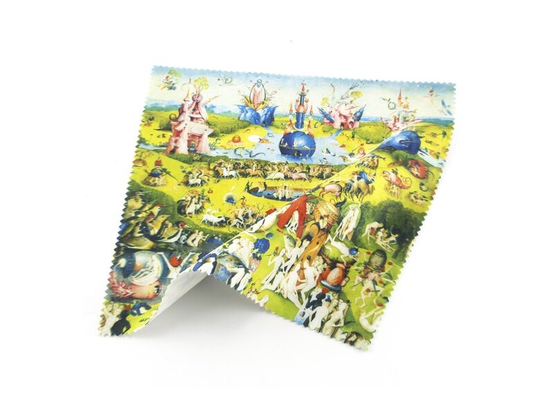 Brillendoekje, 15x15 cm, Jheronimus Bosch