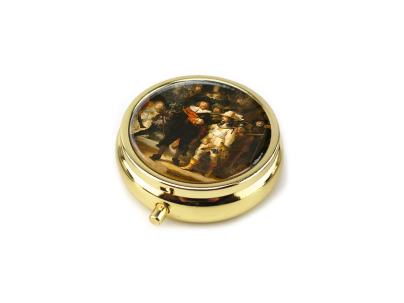 Pillbox , Gold, Rembrandt, The Night Watch