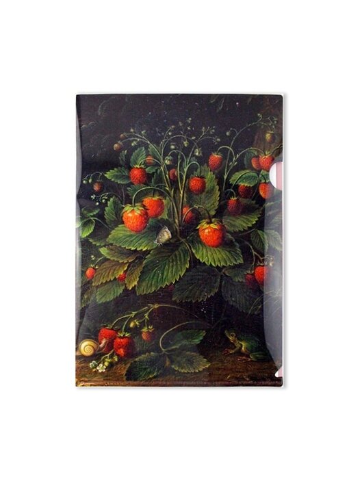 Filesheet A4,  Schlesinger, Erdbeeren