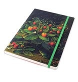 Carnet à couverture souple, A5, Schlesinger, Fraises