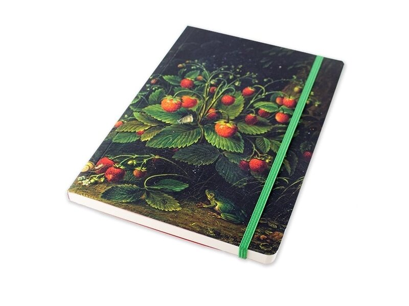 Cuaderno de tapa blanda, A5, Schlesinger, Fresas