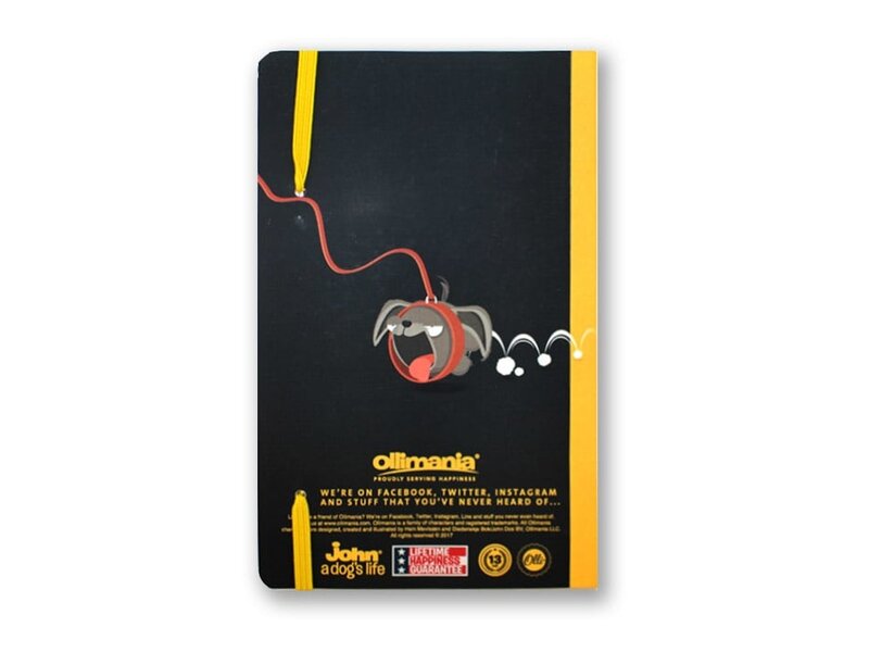 Opschrijfboekje, John, a dog's life