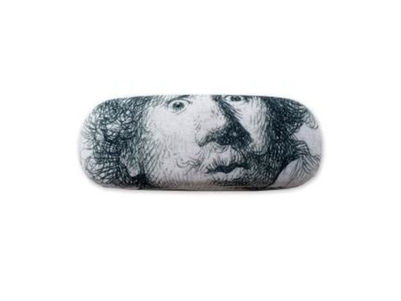Funda de gafas, Autorretrato con aspecto asombroso, Rembrandt