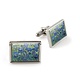 Cufflinks, Irises, Vincent van Gogh