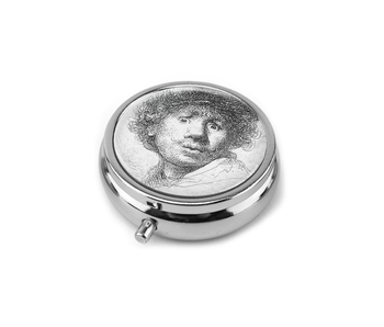 Pillendose, überraschter Blick, Rembrandt