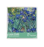 Lens cloth, 15 x 15 cm, Irises, Van Gogh