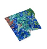 Lens cloth, 15 x 15 cm, Irises, Van Gogh