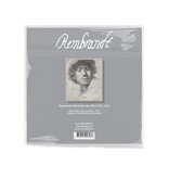 Lens cloth, 15 x 15 cm, Self-portrait with astonished look, Rembrandt
