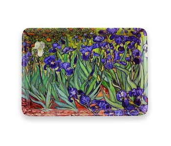 Mini plateau, 21 x 14 cm, Les Iris, Van Gogh