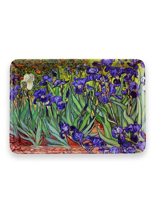 Mini tray, 21 x 14 cm, Irises, Van Gogh