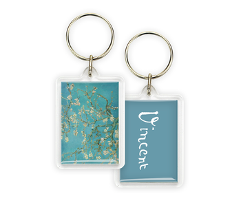 Llavero, flor de almendro, Van Gogh