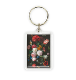 Porte-clés, Nature morte aux fleurs, De Heem