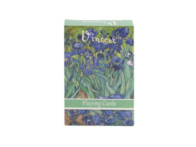 Jugando a las cartas, Iris, Van Gogh