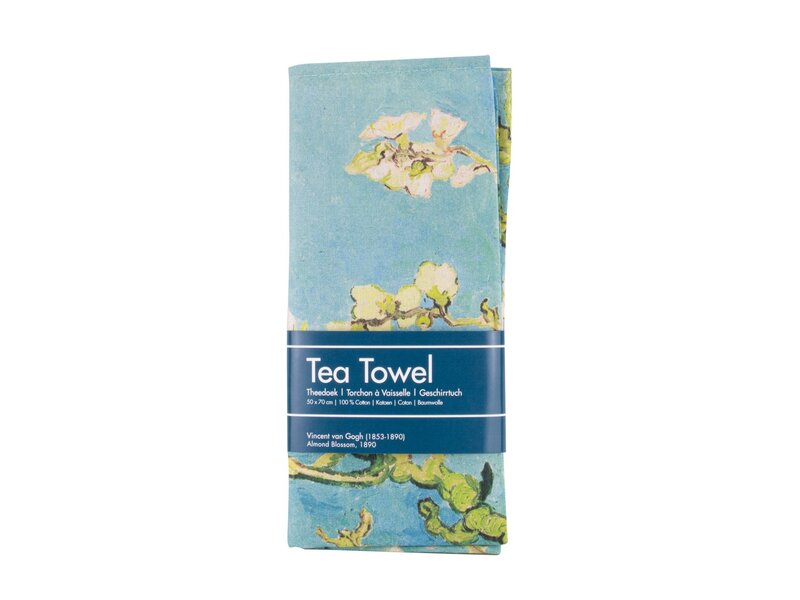 Torchon, Fleur d'amandier, Van Gogh