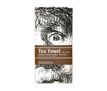 Tea Towel, Rembrandt, Curious Face