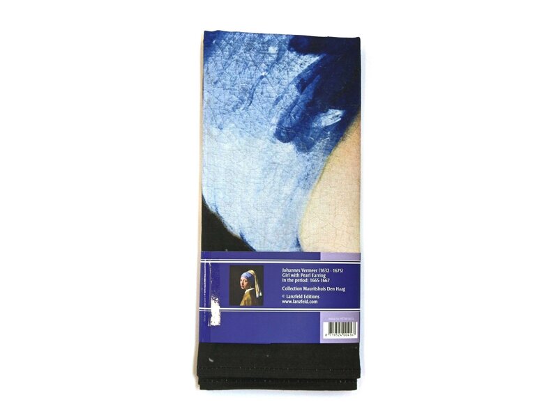 Geschirrtuch, Mädchen mit Perlenohrring, Vermeer