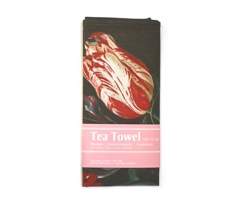 Tea Towel, De Heem, Vase with Flowers