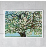 Poster, 50 x 70, Beemster, bloeiende boom, Toorop Poster, 50 x 70, Beemster, bloeiende boom, Toorop