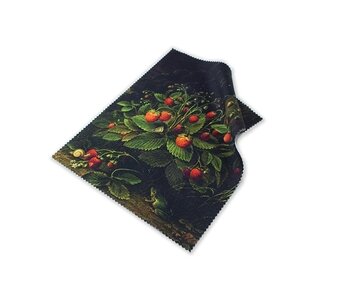 Lens cloth, 18 x 15 cm, Strawberry, Schlesinger