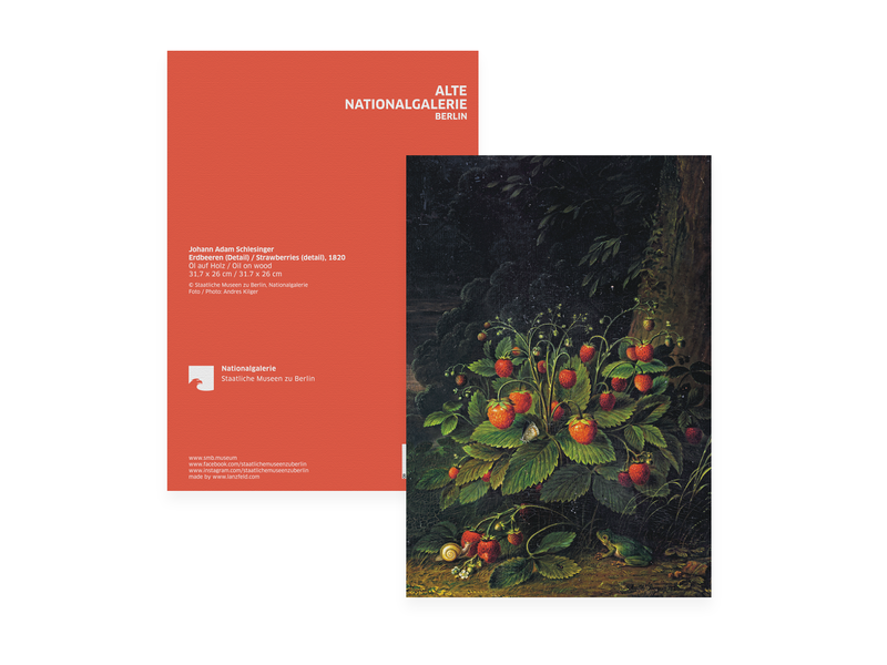 Schrift, A5, Schlesinger, Aardbeien