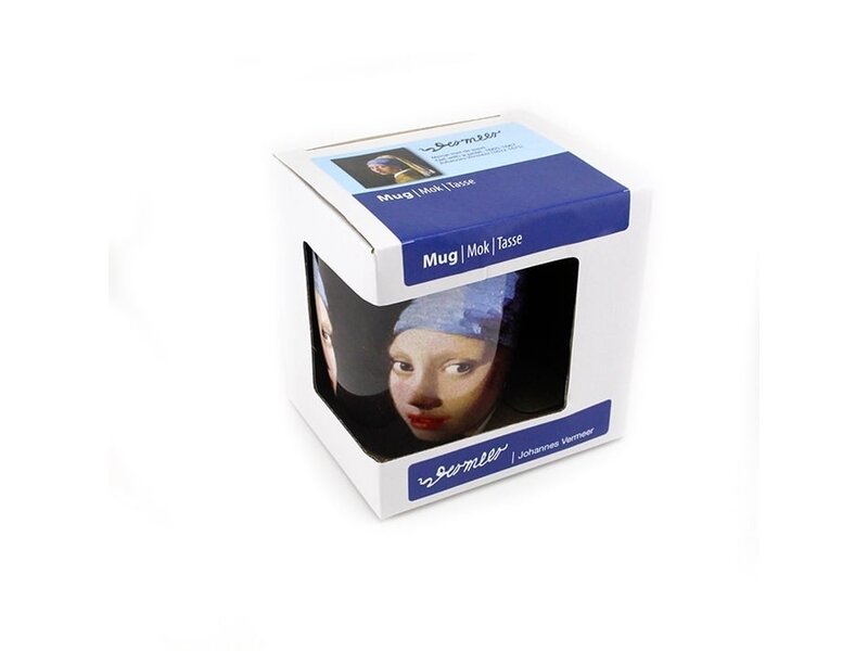 Tasse, Jeune fille à la perle, Vermeer