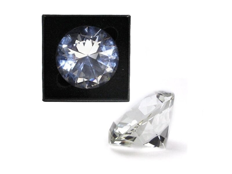 Paper Weight, Kristal Diamant