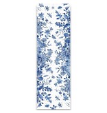 Schal, Delfter Blau, Vögel
