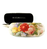 Brillenkoker, Bloemen in glazen vaas , Henstenburgh