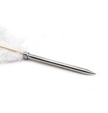 Pluma Avestruz Blanco
