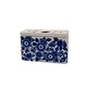 Delft blue tulip vase, rectangular
