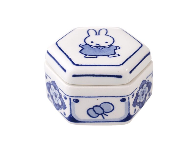 Boîte à dents bleu de Delft, Miffy