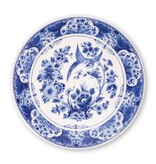 Plato azul de Delft, ø 24 cm Pájaro Plato azul de Delft, ø 24 cm Pájaro