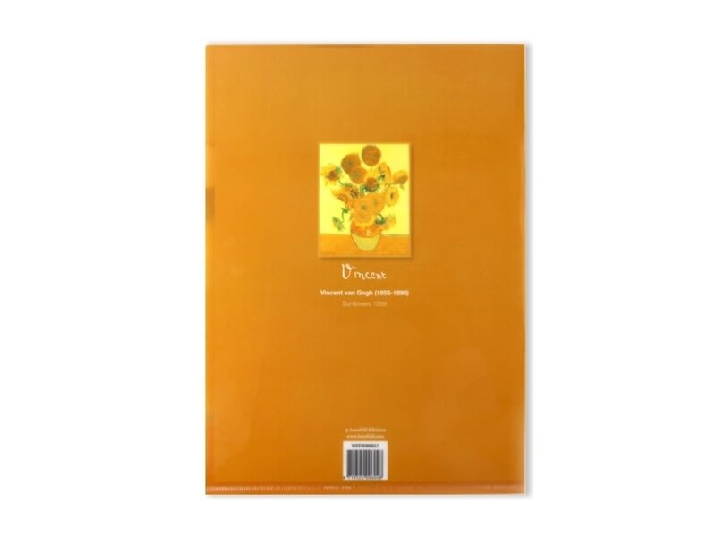 Filesheet A4, Zonnebloemen, Van Gogh