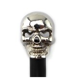 Black pencil, silver colored skull Black pencil, silver colored skull
