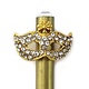 Golden pencil, gold mask