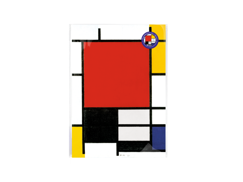 Reproduktion A4, Komposition, Mondrian